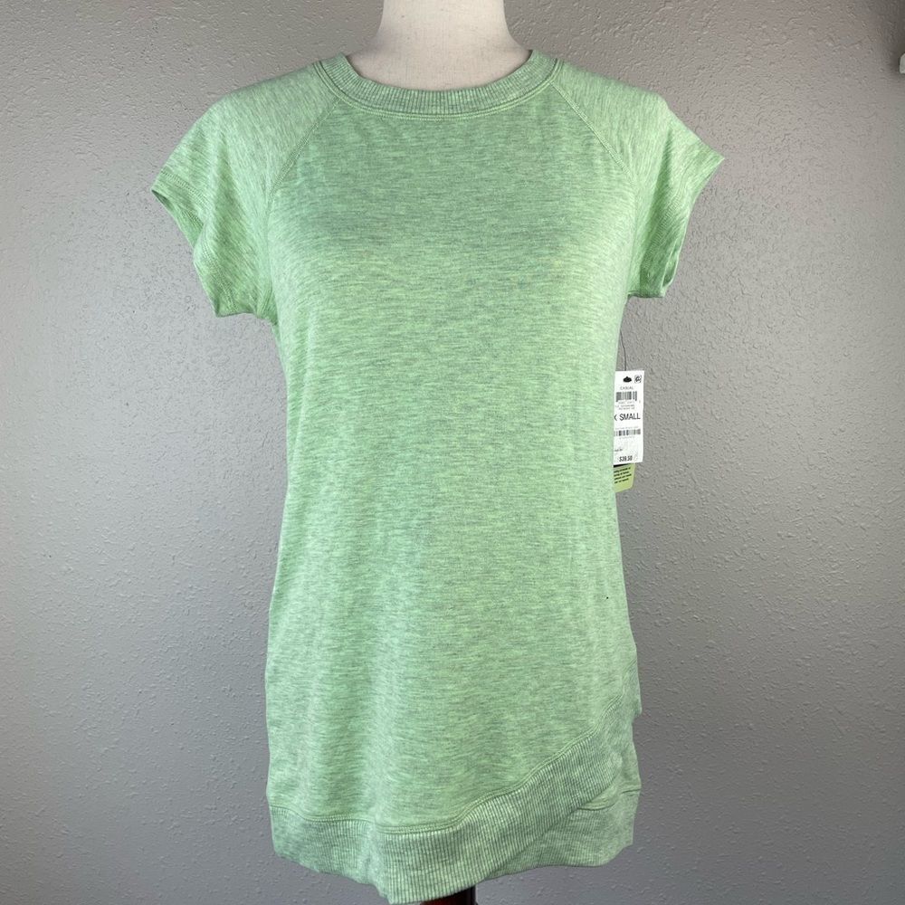 NWT Ideology Green T-Shirt Size XS